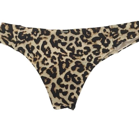 Abercrombie & Fitch Cheetah Print Swimsuit Bikini Bottoms Size XL - Picture 2 of 6